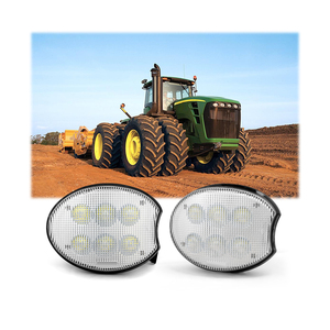 40W rộng lũ <span class=keywords><strong>LED</strong></span> làm việc đèn <span class=keywords><strong>Led</strong></span> hình bầu dục góc ánh sáng phù hợp với mui xe của john deere máy kéo - Product Image 4