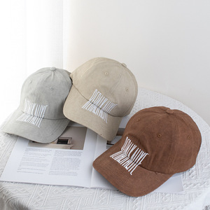 Mũ bóng chày phong cách Hàn Quốc phong cách phong cách Hàn Quốc dành cho nam nữ đầu lớn chu vi vịt mỏ vịt che nắng giảm béo mặt chữ chắp vá hợp thời trang - Product Image 2