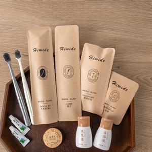 Ensemble d'articles de toilette pour les clients de l'hôtel Shampooing jetable Savon nettoyant pour le corps pour B & B Hotel Resort Inns Managers Guest Vacation Rentals - Product Image 1