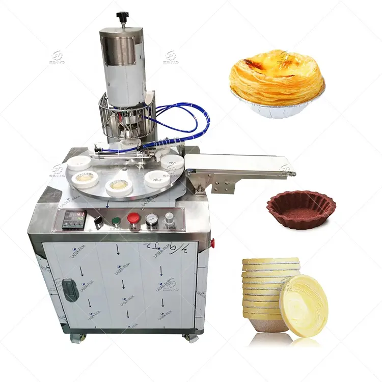 Máquina moldeadora de tartas, máquina automática para hacer tartas y huevos