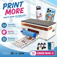 Printer UV DTF A3 30cm Mudah Dioperasikan untuk Casing Ponsel, Kotak Hadiah, Mesin Printer UV DTF All in One