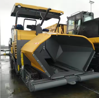 Nouvelle Mini-compacteuse d'asphalte sur chenilles RP453 pour travaux routiers, haute capacité 400t/h, faible coût d'entretien, pompe hydraulique MOOG