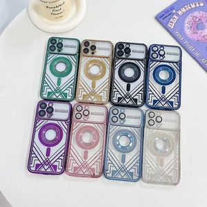 Electrochapado 2023, la más nueva ventana de vista grande para Samsung A12 A12S A14 4G A24 4G F13 4G M02S A022, funda de teléfono de TPU - Product Image 4