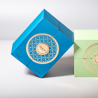 Boîte en papier d'emballage de luxe pour cosmétiques, soins de la peau, huiles essentielles et parfums, design personnalisé, matériaux créatifs, design haut de gamme, double porte