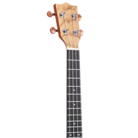 Madera de Cenicero laminada hecha en fábrica de China de alta calidad con ukelele de concierto Binding23 pulgadas de hueso de pescado