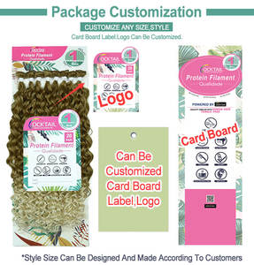 Extensions de cheveux en fibres bio protéinées brésiliennes, lisses, en fibres bio organiques, en paquet - Product Image 3