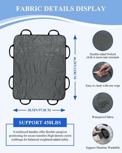 Bande de transfert patient personnalisée pour lit d'hôpital et soins aux personnes âgées - Product Image 2