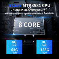 Lecteur audio-vidéo stéréo avec écran tactile IPS LCD GPS intégré Android 10,25'' pour Mercedes c