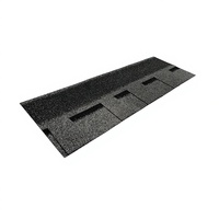 Thailand Philippinen Feuerfeste Moderne Schwarze Holzkohle 3TAB 30 Jahre Lebensdauer Glasfaser Asphalt Dachschindeln Dachziegel
