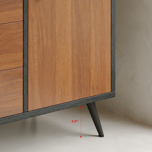 Mobile <span class=keywords><strong>Bagno</strong></span> Moderno Freestanding con Lavabo in Ceramica e Top in Pietra Sinterizzata - Product Image 3