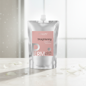 Keratin-loción profesional para permanente del cabello, crema relajante para el cabello, sin daños - Product Image 4