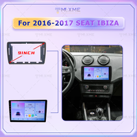 Prix d'usine pour le kit de montage de support d'installation de cadre DVD de voiture SEAT IBIZA 9 pouces 2016-2017, accessoire de navigation