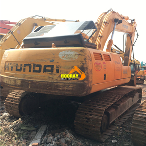 Excavatrice Hyundai 220lc-5, 22 tonnes, engin de construction lourd sur chenilles, modèle 2018, godet de 1,1 m, puissance de 140 kW, bon état, 5,9C - Product Image 1