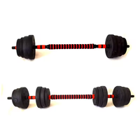 Fitness Home Gym Ciment Haltères Poids Haltères Ensemble Barbell Kettlebells pour L'exercice