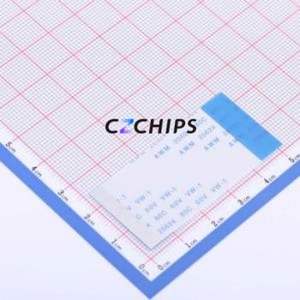 JS05B-45P-050-4-8 FFC Cable (Flexible Flat Cable) P=0.5mm Connector 45P 0.5mm 0.3mm Reverse - Product Image 1