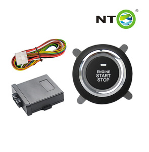 Nto phổ Keyless đi hệ thống đẩy bắt đầu Bộ đánh lửa từ xa khởi động động cơ dừng Nút chuyển đổi báo động xe ô tô phụ kiện ô tô - Product Image 6
