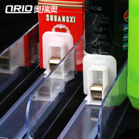 Système de poussoir en plastique personnalisé poussoir d'étagère de vente au détail transparent automatique pour présentoir à tabac poussoir d'étagère à cigarettes pour les magasins