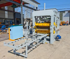 Heißer Verkauf QT4-15 Beton Zement Hohl blöcke Produktions linie Voll automatische hydraulische ineinandergreifende Ziegel herstellungs maschine - Product Image 2