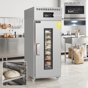 Meilleure Vente : Étuve de Fermentation Réfrigérée et Congelée à Double Température en Acier Inoxydable, 36 Plateaux, pour la Production en Série en Boulangerie - Product Image 2