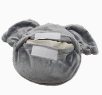 Sac chauffant en peluche en forme d'animal, micro-ondable, rempli de coton PP, 30 cm, jouet lesté unisexe