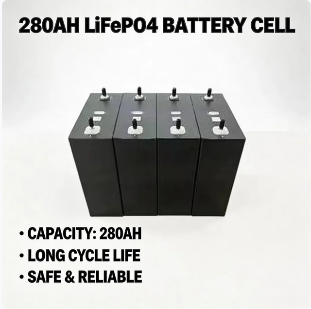 Original Factory 3.2V 280Ah 314Ah Battery Cells LiFePO4 SWD Prismatic Lithium Grade A Cells Solar RV Marine Energy Storage