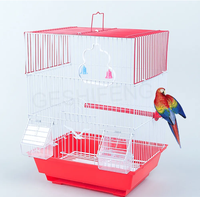 Cage à oiseaux de perroquet de perruche en métal de fer Offre Spéciale Cage à oiseaux de petite taille avec la taille de bonne qualité 30 22 38cm/4