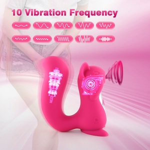 Automatische Siliconen Grappige Seksspeeltjes Vibrator Erotische Borstzuiger Vibrerende Betonnen Eekhoorn Voor <span class=keywords><strong>Vagina</strong></span> Vibrators Product - Product Image 5