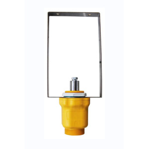 Jauge de niveau radar à impulsions 120 GHz 4-20 mA en métal 24 VDC pour la surveillance du niveau d'eau dans les canalisations municipales - Product Image 1