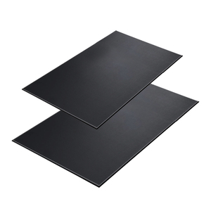 Tappetino da Scrivania FOSKA Rettangolare in Pelle PU Nera Resistente, Organizzatore per Ufficio per Scrivere, Digitare e Navigare - Product Image 1