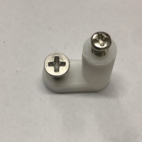 Colonne d'isolation de support en plastique PCB entretoise en nylon à vis de type L pour carte mère d'ordinateur