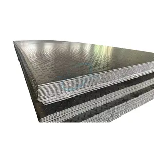 Low price Q235 ms diamond steel sheet mild carbon steel sheet/A36 checkered iron sheet/Patterned plate