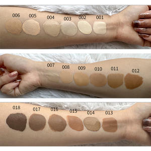 Fondotinta Liquido Personalizzabile per Donne di Colore, 18 Colori, Impermeabile, Naturale, Rosa, Protezione Solare, Sbiancante, per Carnagioni Scure - Product Image 5