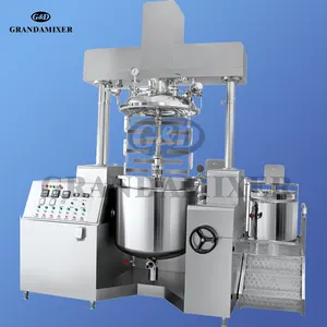 High Efficient Factory Custom 500L homogenizing emulsifying cosmetics cream ointment making machine