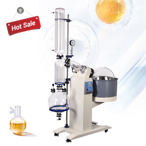 Évaporateur rotatif à vide à grande capacité Zzkd Distiller Vertical Condensing Pilot Plant avec chauffage et refroidissement R-1050 - Product Image 1