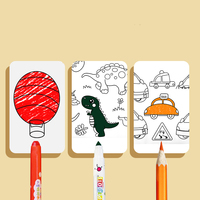 Vente en gros Poster géant à colorier Jouet à dessiner Graffiti Rouleau de papier à dessiner pour enfants