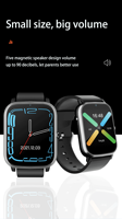 Montre connectée pour personnes âgées et enfants avec appels vidéo 4G, positionnement GPS en temps réel et suivi