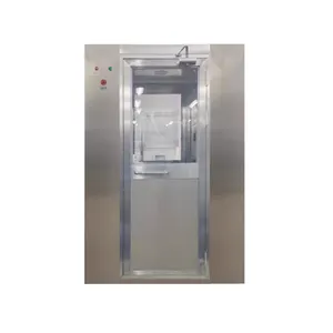 Customized 304 316 Automatic safety food industrial used air lock Clean Room Food Industry air shower