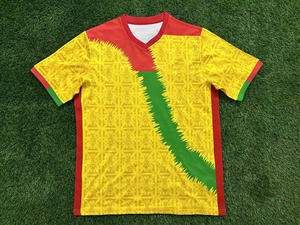 Nueva temporada, kit de fútbol 24/25, camiseta de fútbol de Burkina Faso, camiseta de fútbol, ropa deportiva nacional amarilla y verde para hombre, camiseta de fútbol - Product Image 2