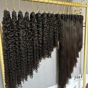 ผมแท้จากอินเดียแบบเรมี่ ความหนาแน่น 180% แบบลอนตรง  พร้อมเชือกผูกแบบใส  ไม่หลุดร่วงและไม่พันกัน - Product Image 2