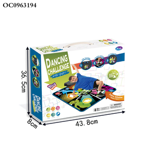 B/O attività sport giocattolo bambino danza coperta tappetino da ballo elettronico per i bambini - Product Image 6