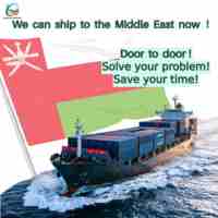 Transitaire maritime de premier plan, agent de services d'expédition maritime RORO et de fret en vrac de Chine vers les Émirats arabes unis et Oman, tarifs de fret maritime économiques