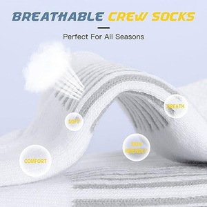 Calcetines Deportivos de Gran Tamaño para Hombre, Calcetines de Punto Otoñales para Baloncesto, para Entusiastas del Deporte, Venta al Por Mayor - Product Image 4