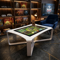 Mesa con Pantalla Táctil LCD Personalizada con Función Multitáctil para Aplicaciones Comerciales en Restaurantes y Metro