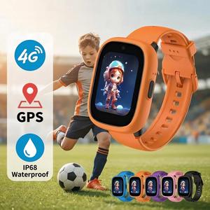 <span class=keywords><strong>Montre</strong></span> <span class=keywords><strong>connectée</strong></span> pour enfants K3 4G personnalisable OEM ODM, best-seller, appel vidéo, SOS, appels entre amis, GPS, LBS, RTOS, IP68 - Product Image 2