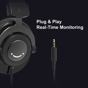 หูฟัง <span class=keywords><strong>Fifine</strong></span> <span class=keywords><strong>H8</strong></span> ระดับมืออาชีพ สำหรับสตูดิโอ เสียงคุณภาพสูง หูฟังบันทึกเสียงระดับมืออาชีพ แบบมีสาย 3.5 มม. หูฟังมอนิเตอร์ - Product Image 5