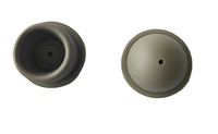 Accessoires en caoutchouc et rondelles en plastique blanc, noir, gris, transparent – Écologiques, durables, pour sols industriels