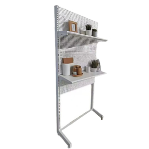 Heavy-Duty đồ nội thất đơn giản Pegboard thiết kế giá ánh sáng kim loại di chuyển văn phòng nộp hồ sơ phần cứng lưu trữ Quần áo túi hoa chậu - Product Image 4