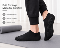 Chaussettes de yoga et de pilates pour hommes personnalisables de qualité supérieure