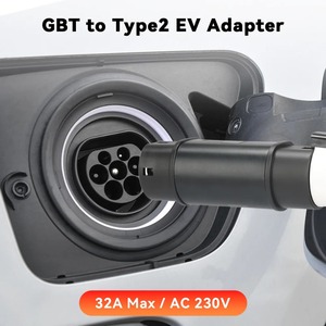 Adaptateur <span class=keywords><strong>de</strong></span> charge pour <span class=keywords><strong>voiture</strong></span> électrique, design OEM, certifié CE, GBT vers Type 2, connecteur GBT vers Type 2, adaptateur monophasé. - Product Image 6