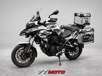 Moto de tourisme aventure Benelli TRK502 500cc refroidie par eau, fabriquée en Chine, vitesse maximale >80 km/h
